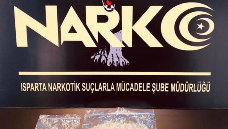 Isparta’da uyuşturucu operasyonu: 2 bin 700 ecstasy haplık MDMA ele geçirildi