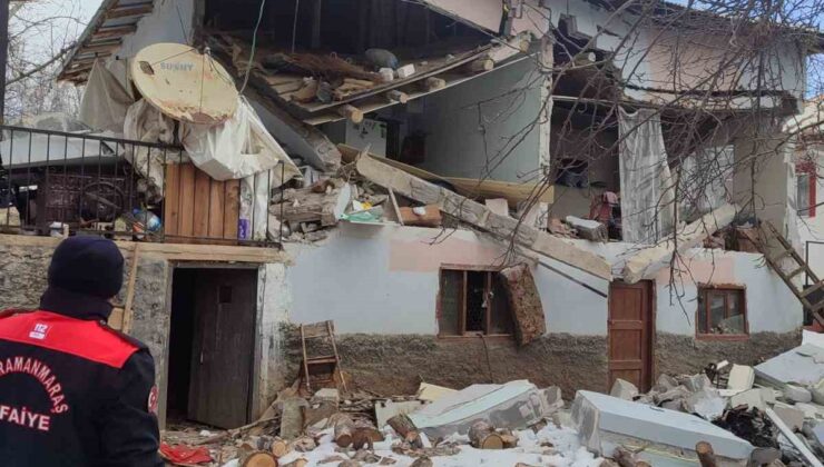 Kahramanmaraş’ta tüp patlaması