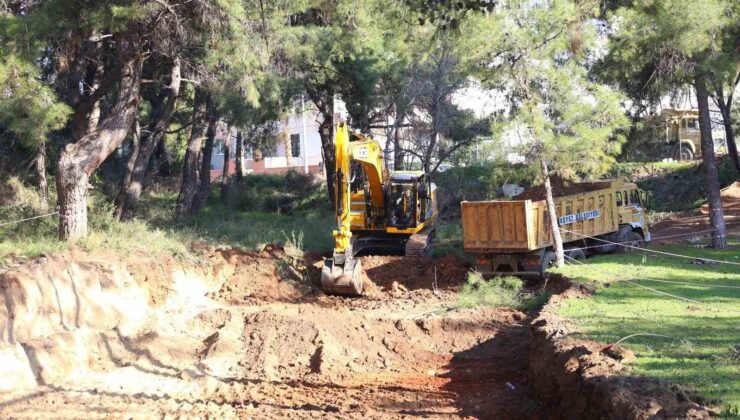 Kepez’de dere ıslah çalışması