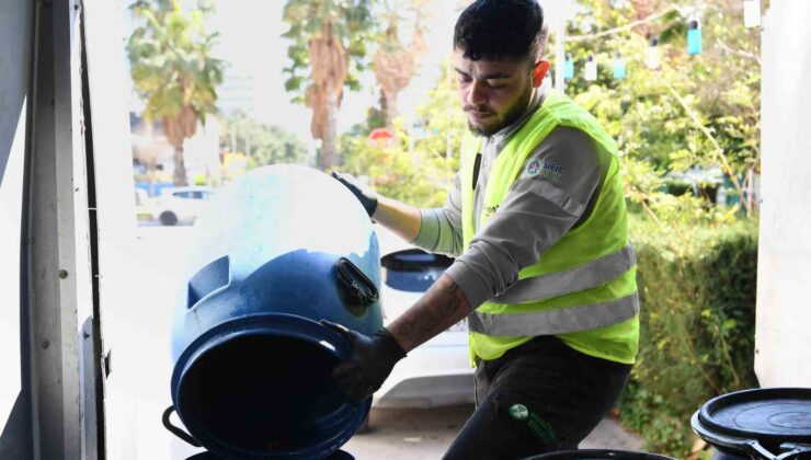 Konyaaltı’nda atık yağlar geri dönüşüm için toplanıyor