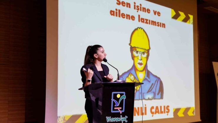 Manavgat Belediyesi’nden temizlik personeline iş sağlığı ve güvenliği eğitimi