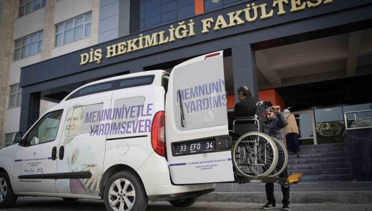 Mersin’de ’Engelsiz Transfer Aracı’ özel bireylerin hayatını kolaylaştırıyor