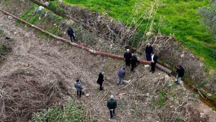 Mersin’de üreticilerin sulama suyu sorunu çözülüyor