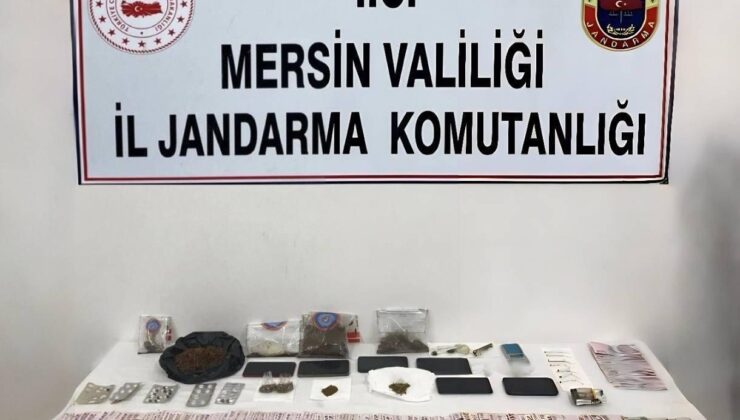 Mersin’de uyuşturucu operasyonu: 4 tutuklama