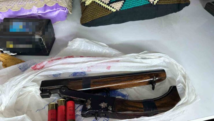 Osmaniye’de kaçak silah operasyonu: 8 gözaltı
