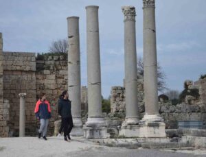 Perge Antik Kenti’ni 2024 yılında 157 bin kişi ziyaret etti