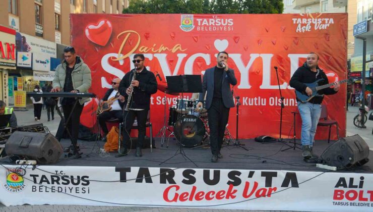 Tarsus’ta ’Sevgililer Günü’ kutlandı