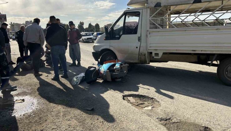 Tarsus’ta trafik kazası 1 yaralı