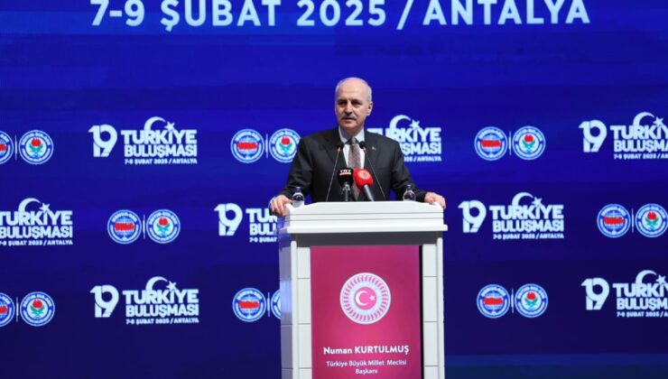 TBMM Başkanı Numan Kurtulmuş: “Filistin toprakları Trump ve şirketlerinin satılık kupon arazileri değildir”