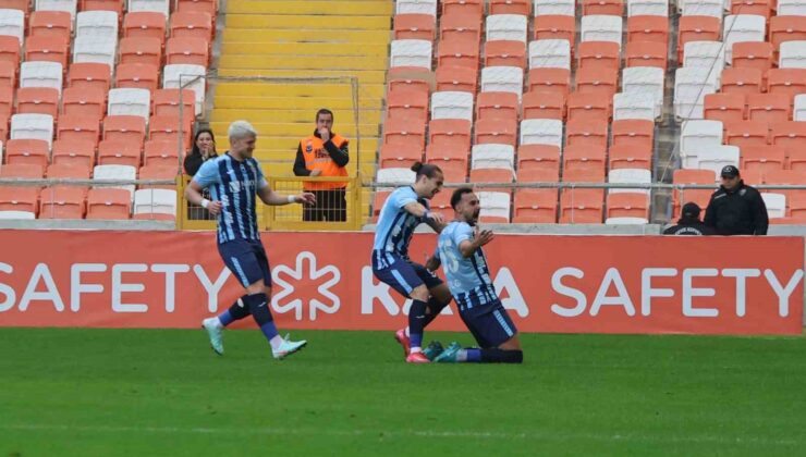 Trendyol Süper Lig: Adana Demirspor: 1 – Kasımpaşa: 1 (İlk yarı)