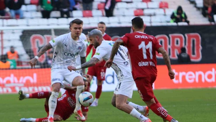 Trendyol Süper Lig: Antalyaspor: 2 – Kasımpaşa: 1 (Maç sonucu)