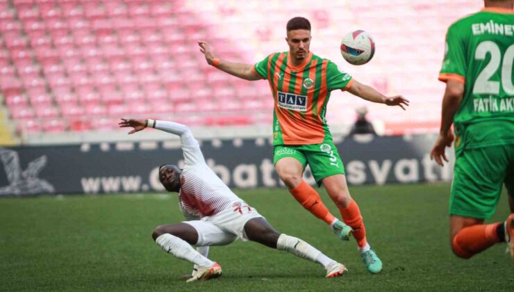 Trendyol Süper Lig: Atakaş Hatayspor: 1 – Corendon Alanyaspor: 0 (Maç sonucu)