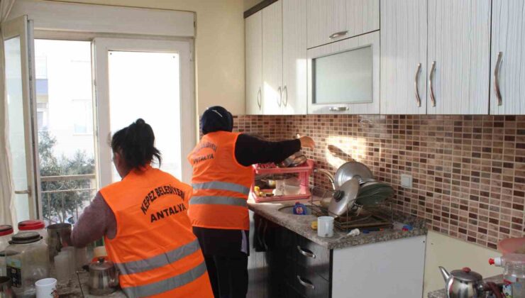 Yalnız yaşayan vatandaşın yaşam şartları iyileştirildi