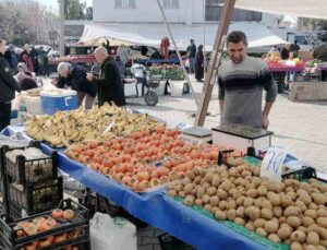 Yumurtalık Belediyesi’nden halk pazarında etiket denetimi