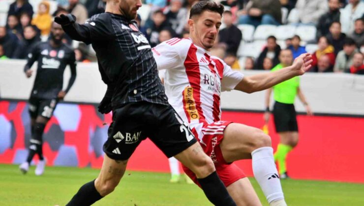 Ziraat Türkiye Kupası: Antalyaspor: 0 – Beşiktaş: 1 (İlk yarı)