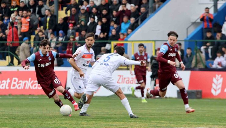 Ziraat Türkiye Kupası: İskenderunspor: 1 – Trabzonspor: 0 (İlk yarı)