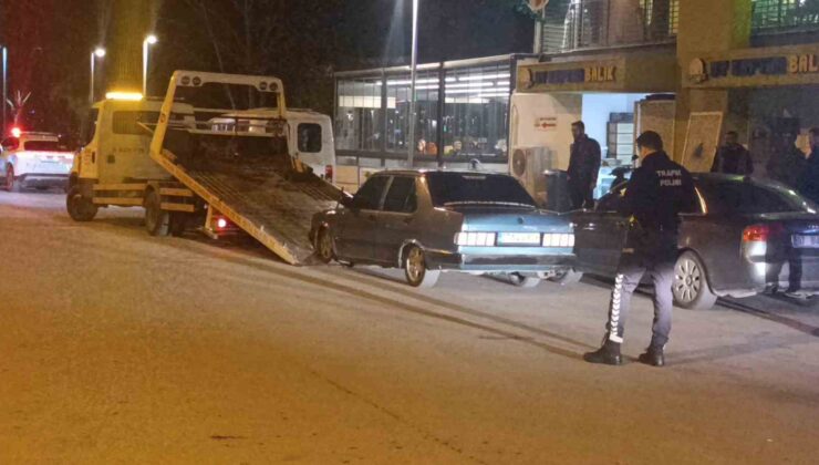 Abartılı egzoz takılan Tofaş’ın sürücüsüne ceza yağdı