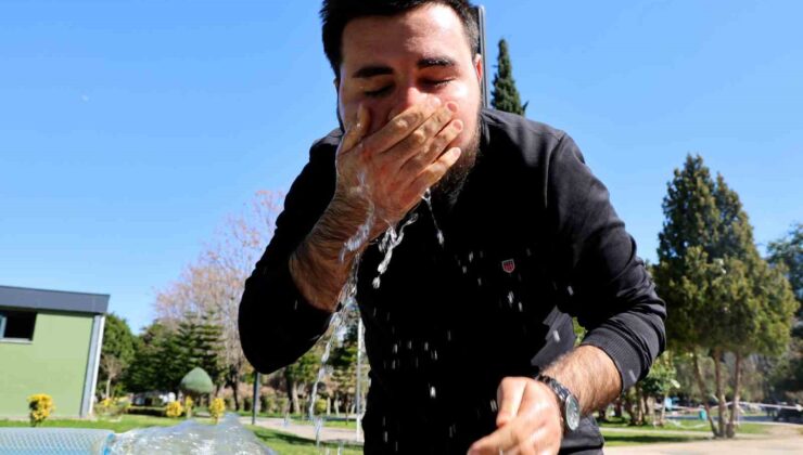 Adana’da termometreler 29 dereceyi gösterdi