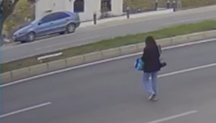 Adana’da yolda telefona bakan genç kız otomobilin çarpmasıyla ağır yaralandı