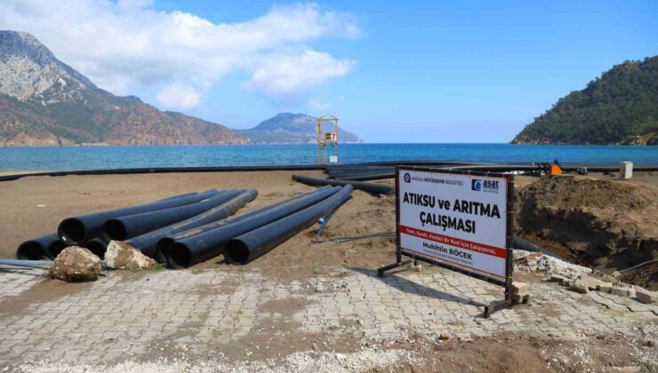 Adrasan’a 100 milyon TL’lik arıtma tesisi yatırımı