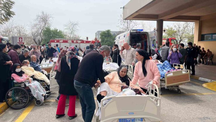Akdeniz Üniversitesi Hastanesi Acil Servisi’nde yangın