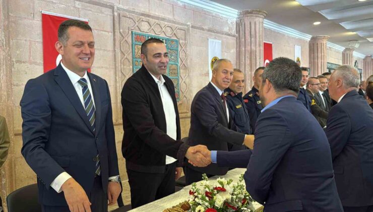Alanya protokolü bayramlaştı