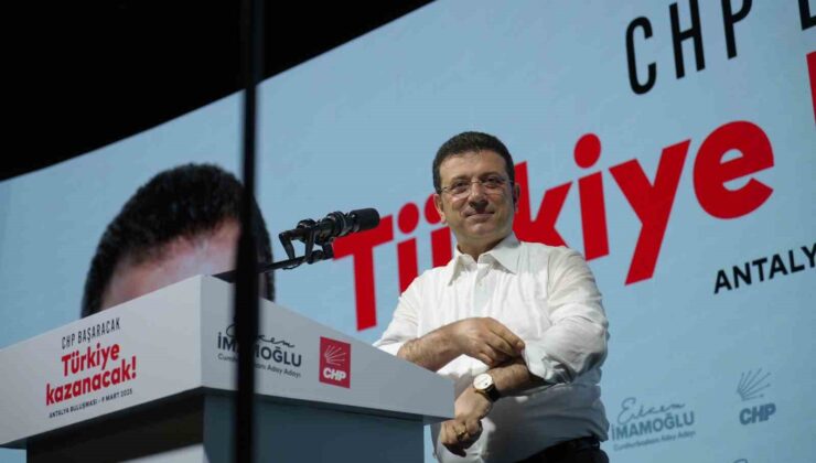 Antalya Büyükşehir Belediye Başkanı Böcek, İmamoğlu’nun programına katıldı