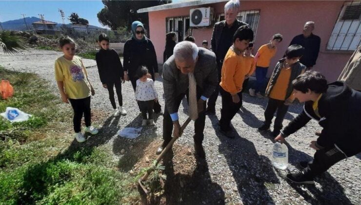 Bozyazı’da fidan dikim etkinliği