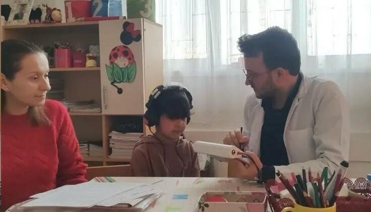 Bozyazı’da öğrencilere işitme ve tarama testi yapıldı