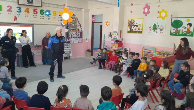 Bozyazı’da öğrencilere ’trafik ve güvenlik’ eğitimi