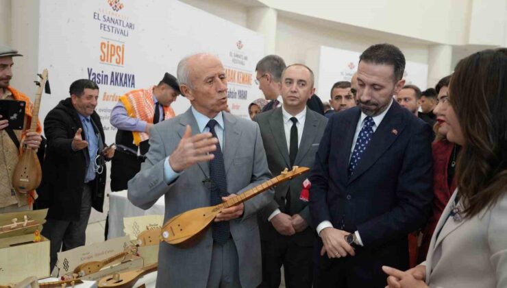 Burdur Geleneksel El Sanatları Festivali başladı