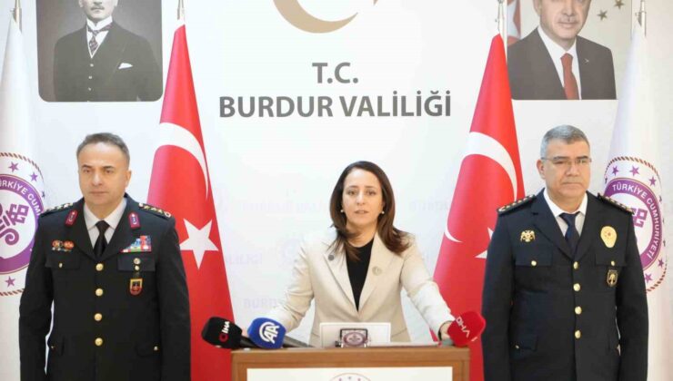 Burdur’da şubat ayında gasp olaylarında yüzde yüz azalma sağlandı
