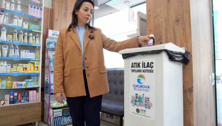Çukurova’da 2.1 ton atık ilaç toplandı