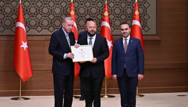 Cumhurbaşkanı Erdoğan’dan CW Solar Cell’e ödül