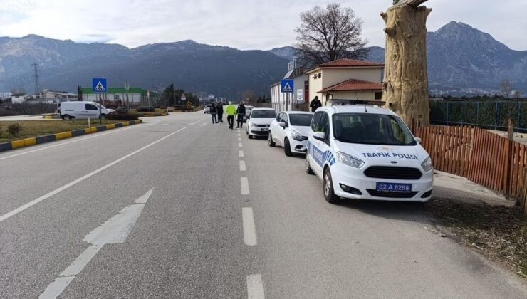 Eğirdir’de suç oranları düşüşe geçti
