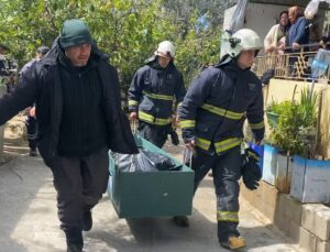 En acı teselli: “Anne bak yüzü yanmamış”
