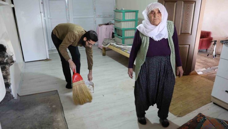Gönüllere dokunan imam, yaşlı ve engellilerin evlerini yeniledi