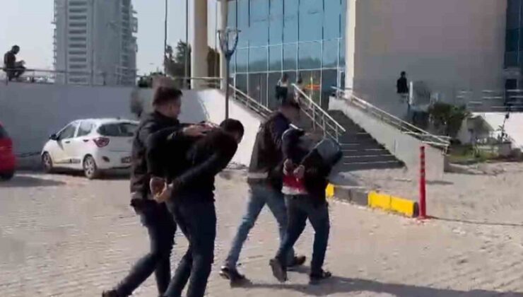İskenderun’da hırsızlık şüphelisi 3 kişi tutuklandı