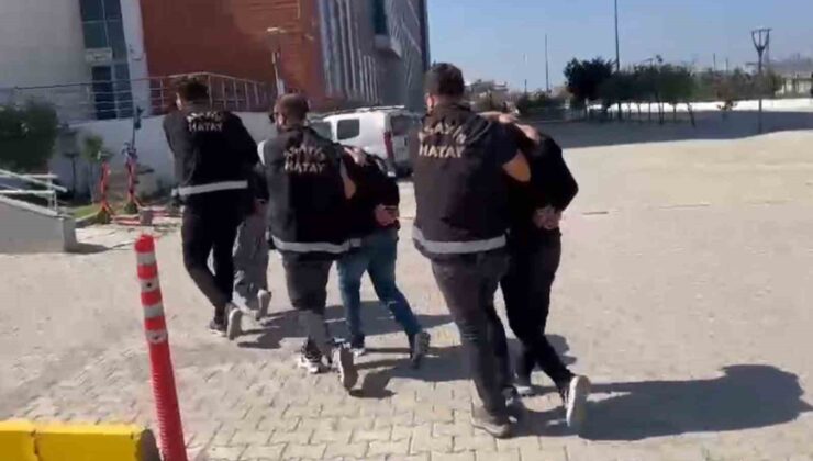 İskenderun’da hırsızlık şüphelisi 4 şahıs yakalandı