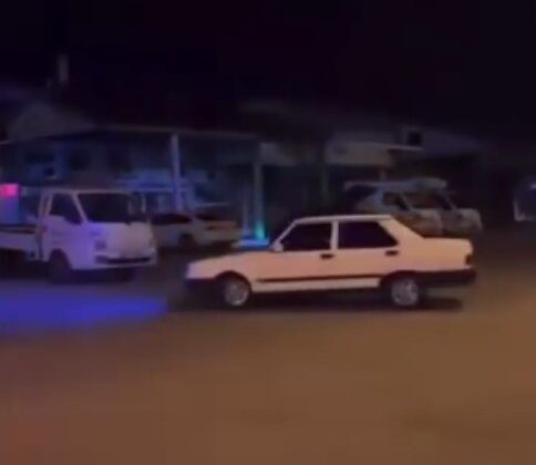 Isparta’da drift yapan sürücüyü sosyal medya ele verdi
