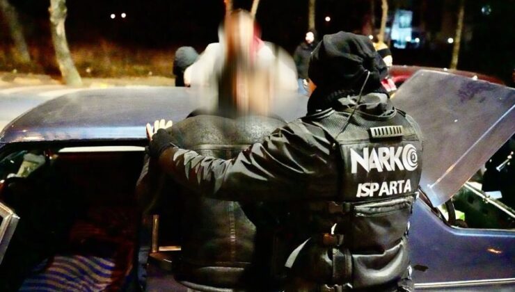 Isparta’da narkotik operasyonlarında son 1 haftada 39 gözaltı