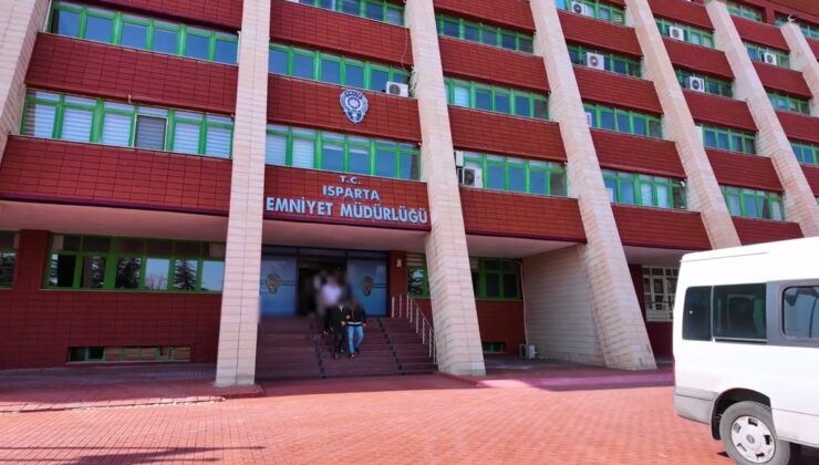Isparta’da uyuşturucu operasyonu: 10 gözaltı