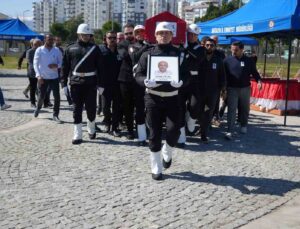 Kanser tedavisi görürken hayatını kaydeden başpolise veda