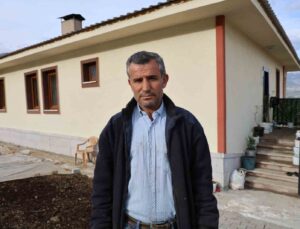 Köy evlerine kavuşan depremzedeler: “Köy evlerinde ilk bayramımızı geçireceğiz”