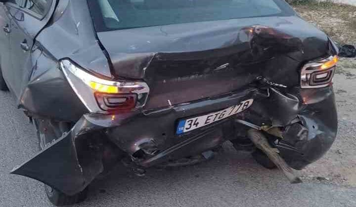 Manavgat’ta trafik kazası: 1 yaralı