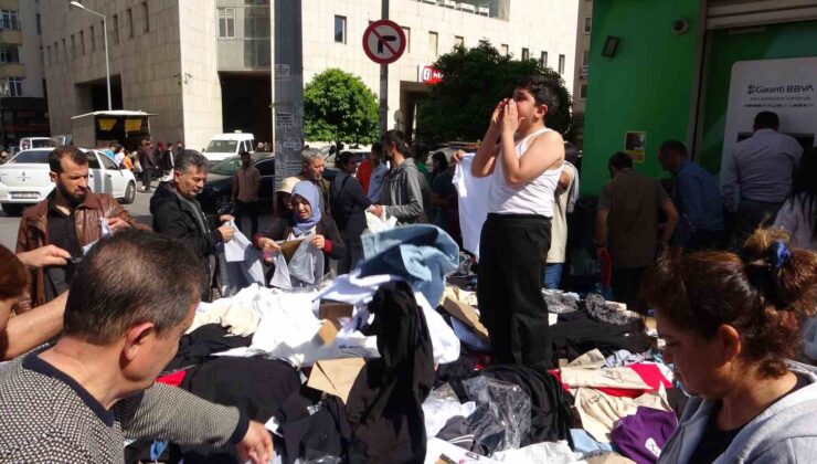 Mersin’de bayram alışverişi yoğunluğu