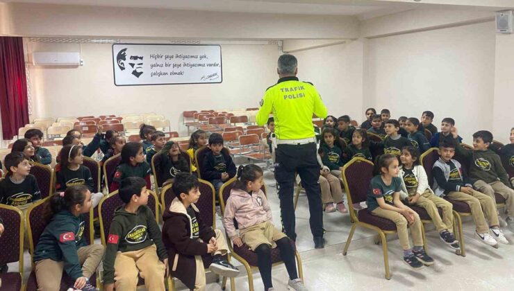 Mersin’de çocuklara yönelik ’Trafik Güvenliği’ eğitimleri