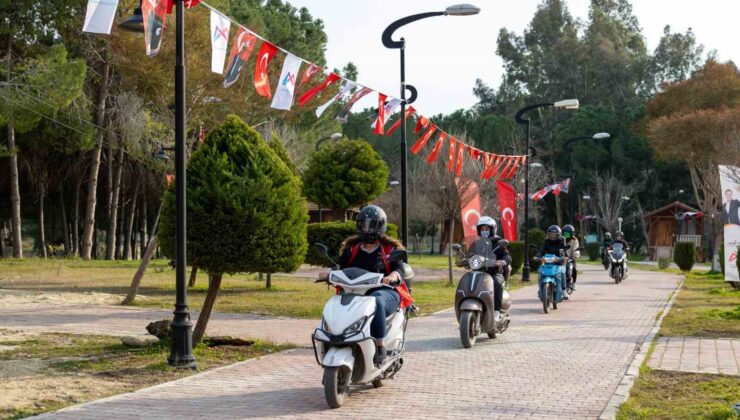 Mersin’de ’Motorlu Kadınlar Güvenli Sürüş Etkinliği’ düzenlendi