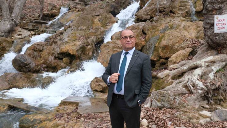 Obruk Şelalesi çağlamaya başladı