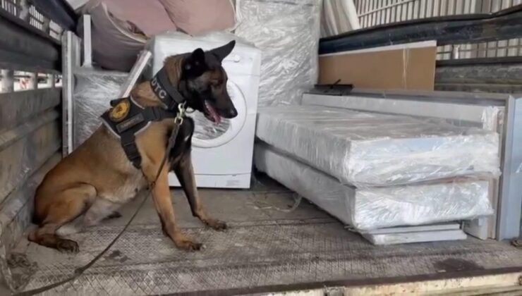 Osmaniye’de nakliye kamyonuyla uyuşturucu sevkiyatına polis engeli